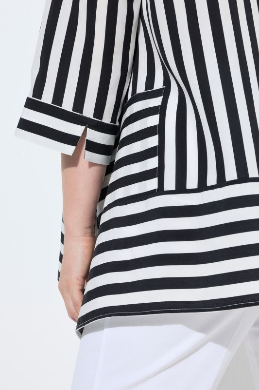 Блуза с модерен микс от райета