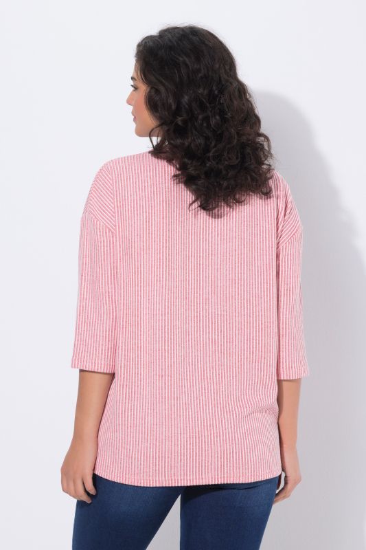 Textured Striped Sweater