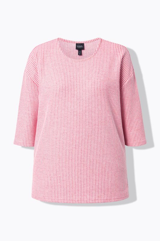 Textured Striped Sweater