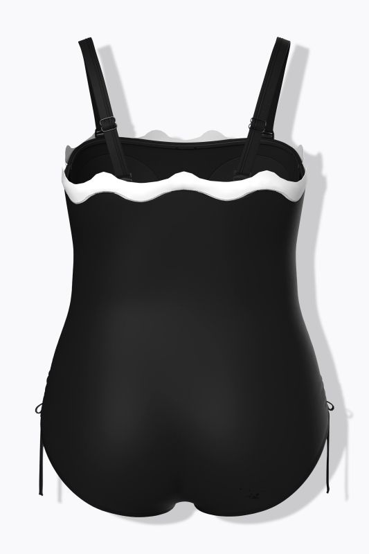 Бански със свалящи се презрамки