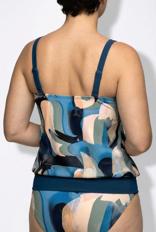 Танкини с абстрактен принт