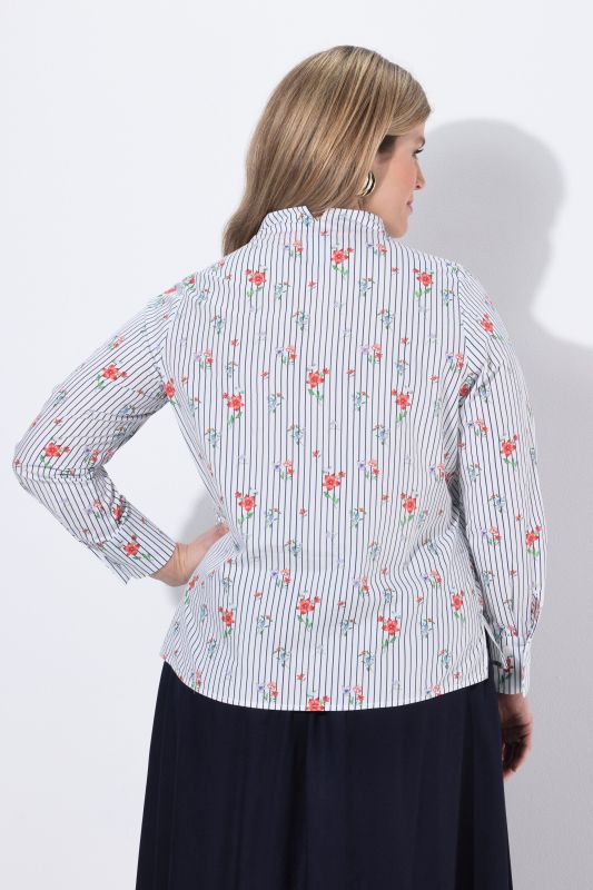 Риза с флорален мотив