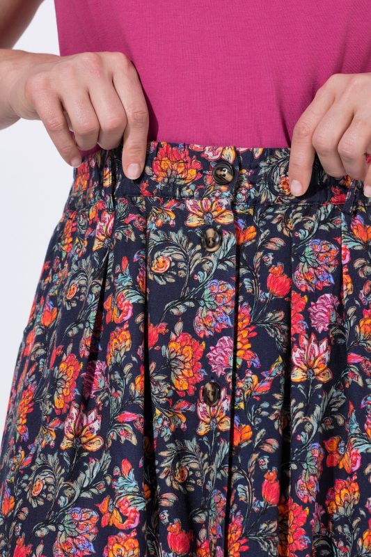 Пола с градски флорален принт