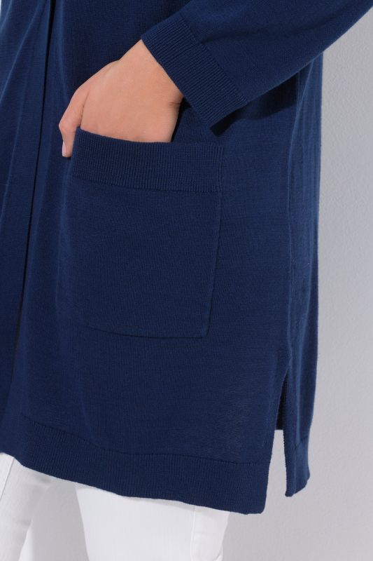 Single Button Longline Cardigan