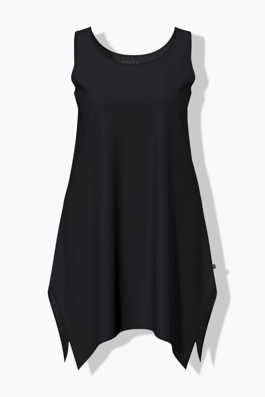 Pointed Hem Nightgown