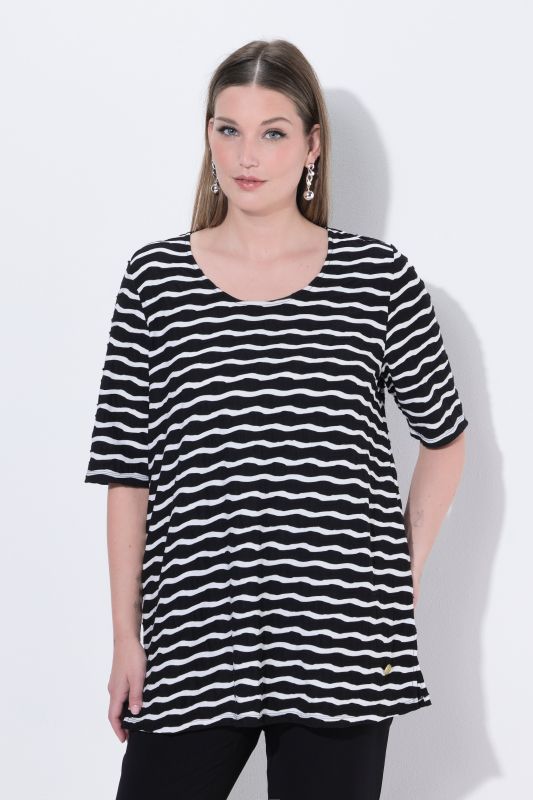 Zigzag Textured Tee