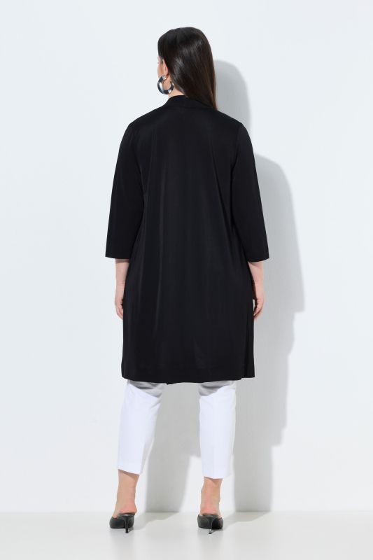 Textured Slinky Pique Cardigan