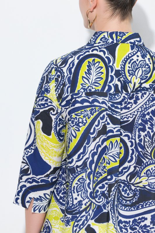 Туника с пейзли принт