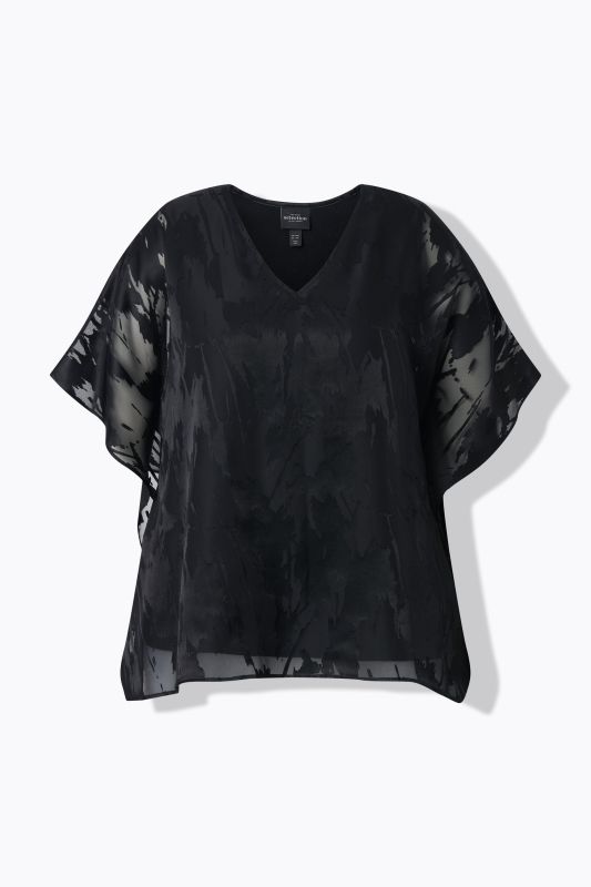 Блуза с шифон