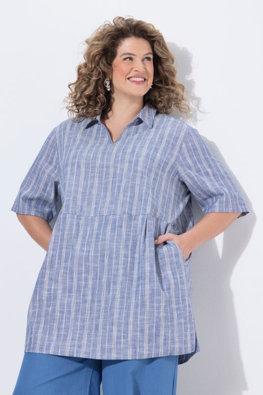 Туника ленена с райета