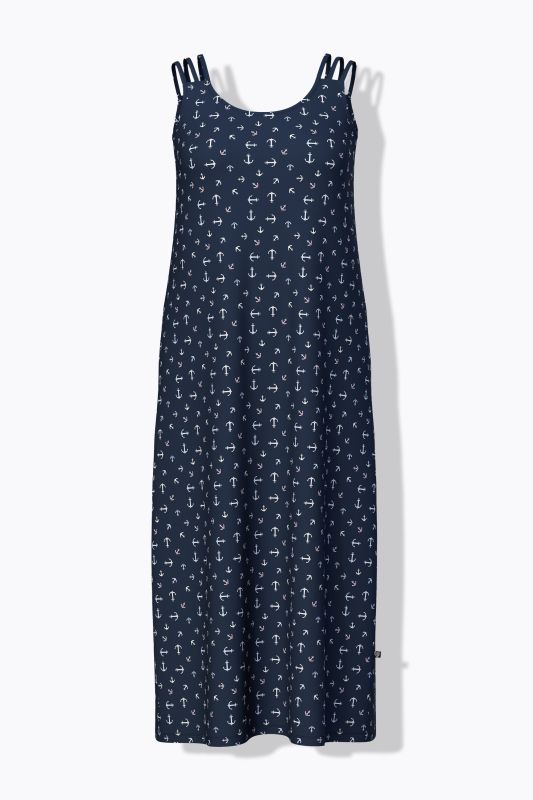 Anchor Print Sleeveless Nightgown
