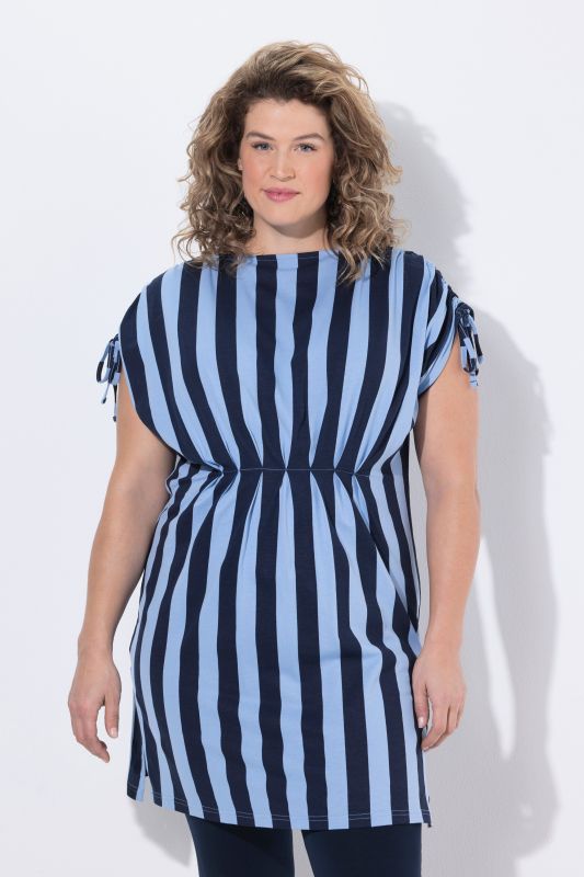 Туника с раиран принт