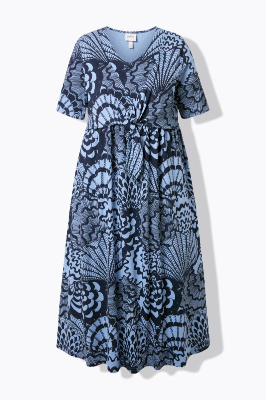 Рокля с морски принт