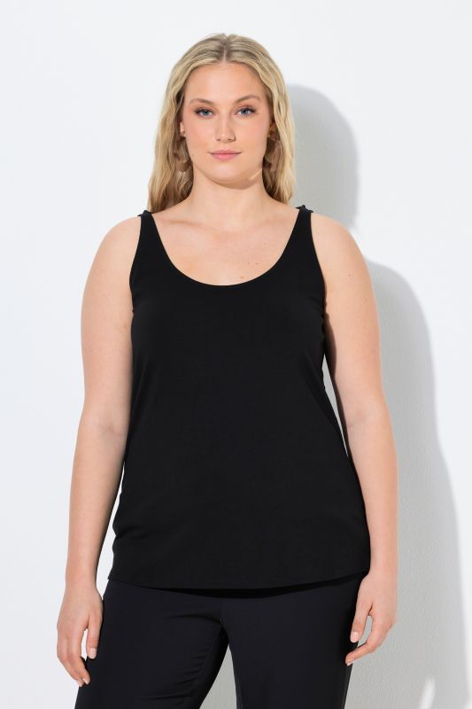 Stretch Fit Cotton Jersey Undershirt