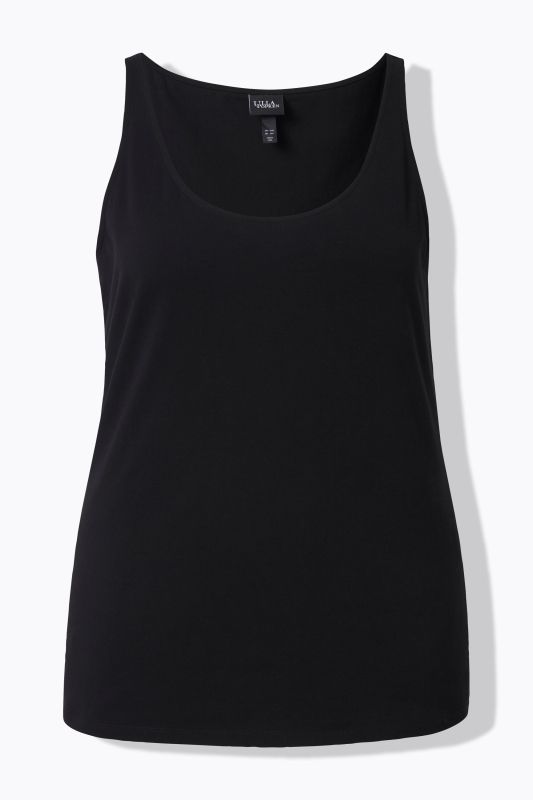 Stretch Fit Cotton Jersey Undershirt