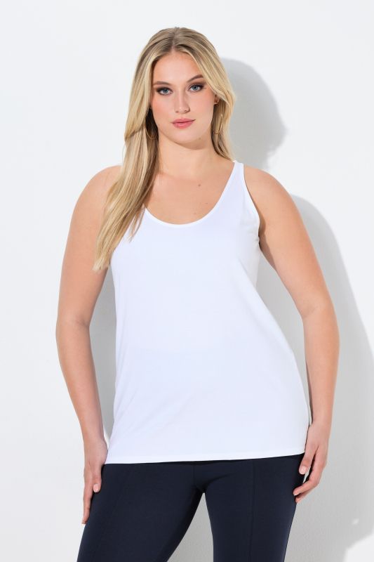 Stretch Fit Cotton Jersey Undershirt