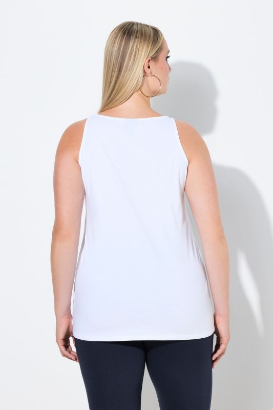 Stretch Fit Cotton Jersey Undershirt