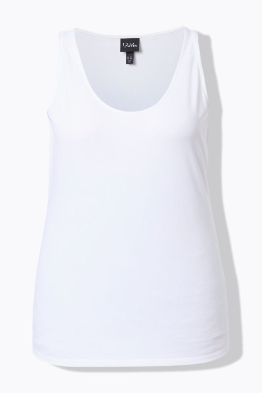 Stretch Fit Cotton Jersey Undershirt