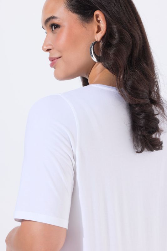 Тениска с графичен принт на цветя