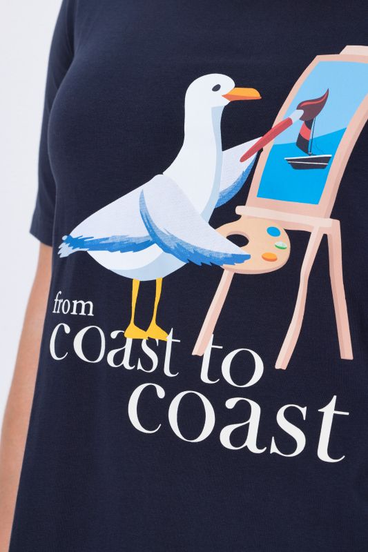 Coast To Coast Graphic Tee