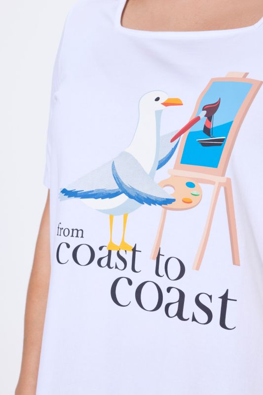 Coast To Coast Graphic Tee