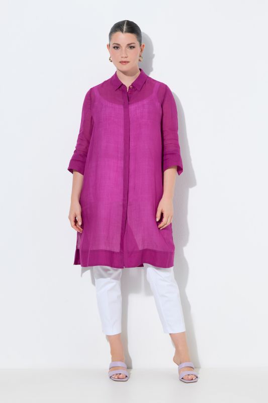 Риза тип туника от прозрачна материя