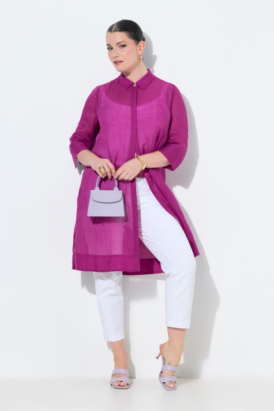 Риза тип туника от прозрачна материя