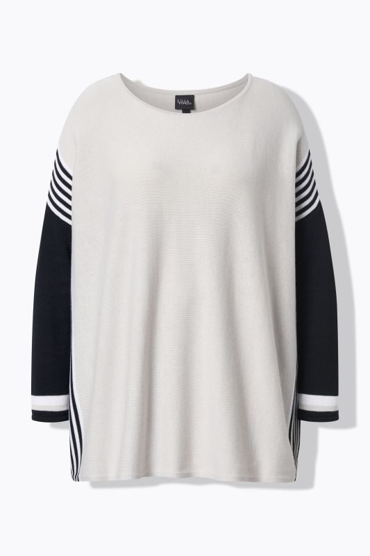 Colorblock Long Sleeve Sweater