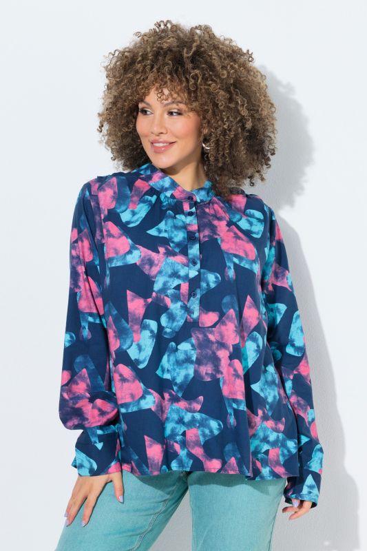 Риза тип туника с графичен принт