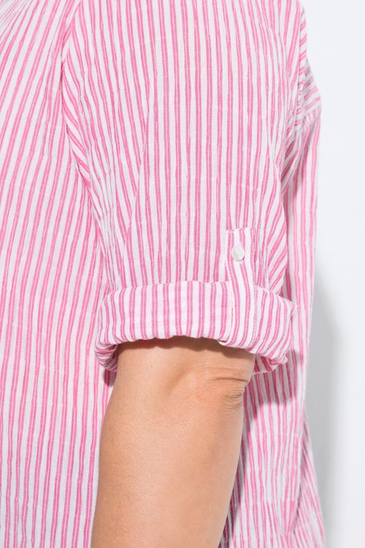 Блуза с яка и райета