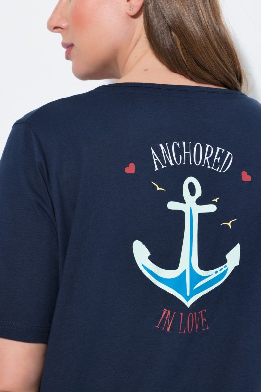 Eco Cotton Anchor Short Sleeve Pajama Tee