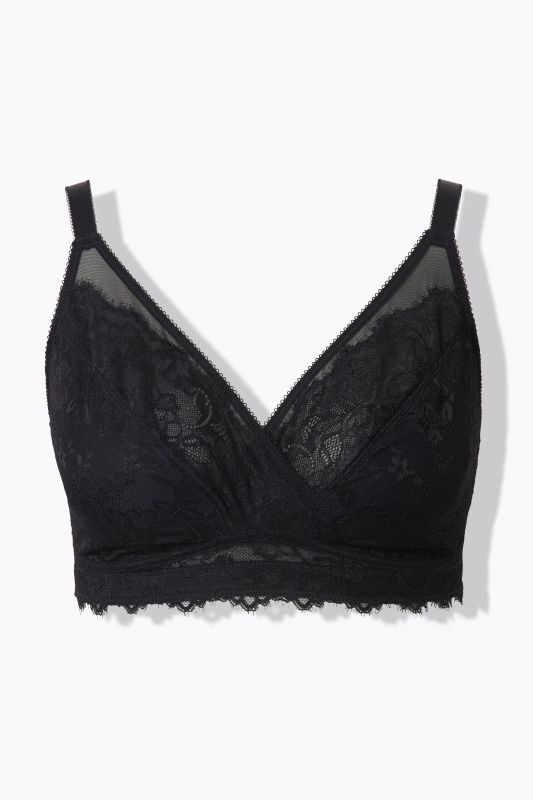 Scalloped Lace Bralette