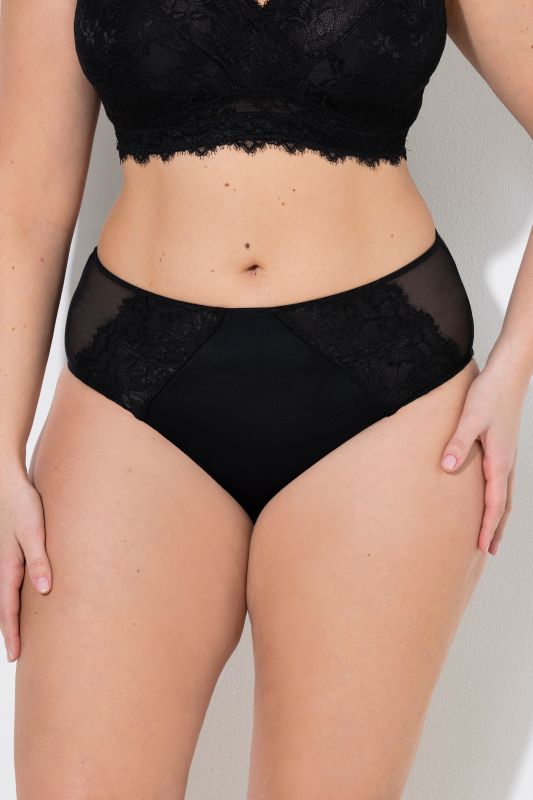 Scalloped Lace Panel Panty