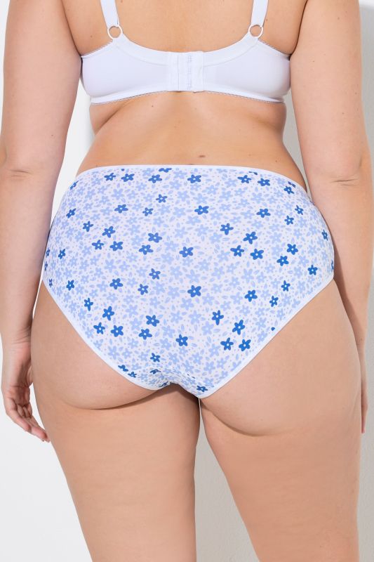 5 Pack of Panties- Blue Floral
