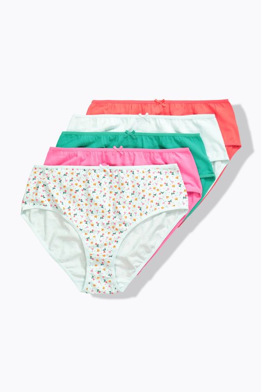 5 Pack of Panties- Bright Floral