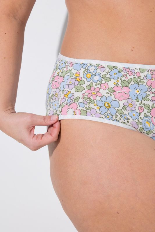 5 Pack of Panties- Pastel Floral