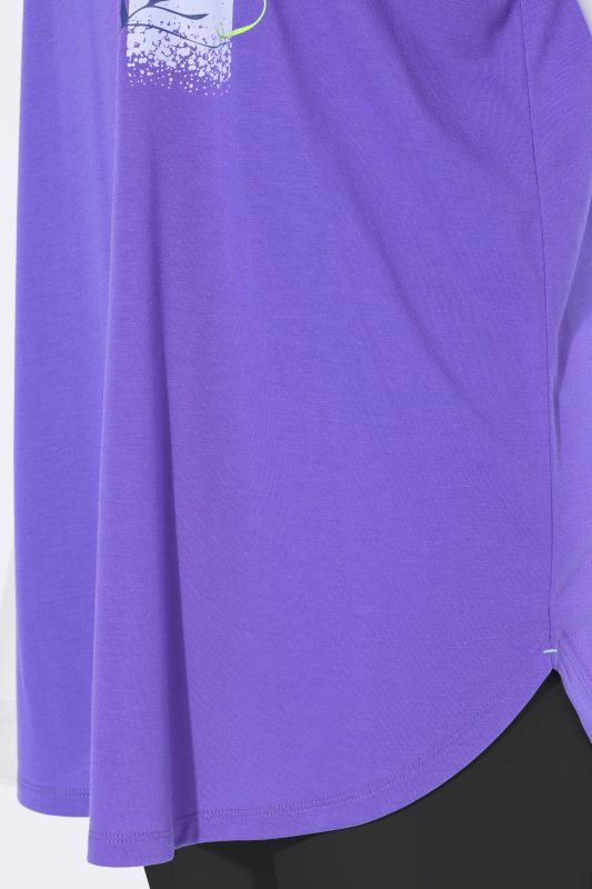 Тениска антибактериална с принт на листо