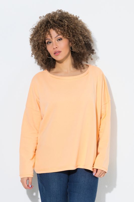 Rolled Edge Oversized Sweatshirt