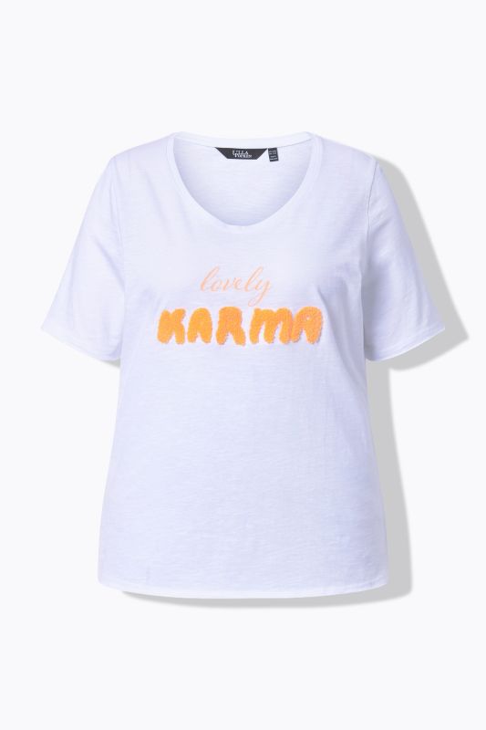 Lovely Karma Textured Graphic Tee