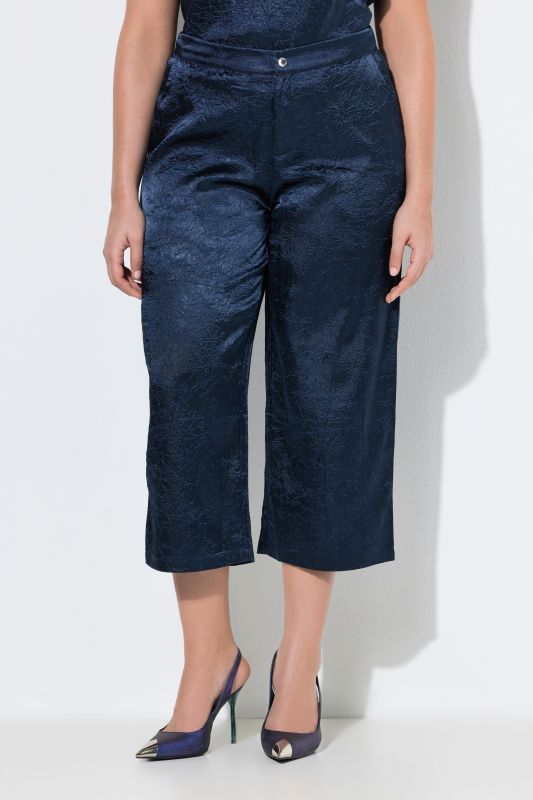 Crepe Satin Comfort Waist Culottes