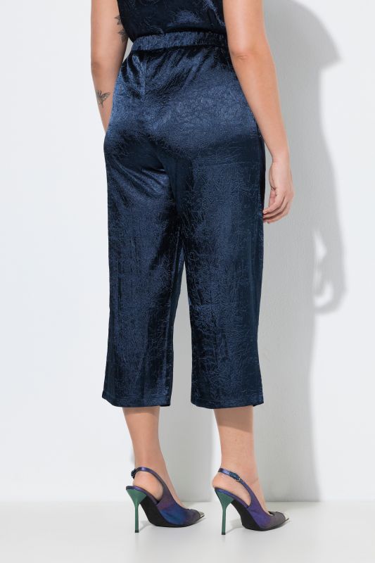 Crepe Satin Comfort Waist Culottes