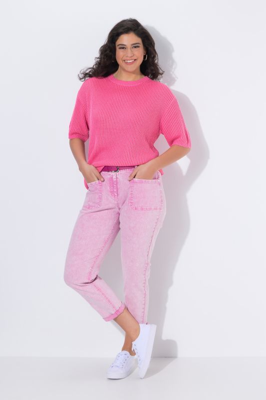 Pink Wash Boyfriend Jeans