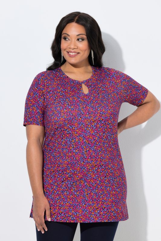 Туника с принт на цветя