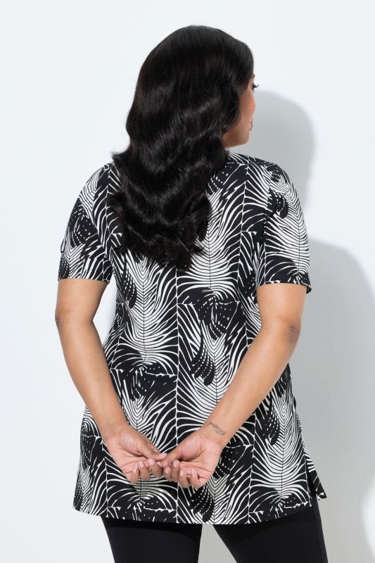 Туника с абстрактен принт