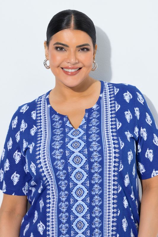 Туника с микс от принтове