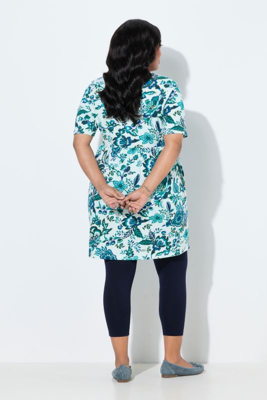 Туника с барокови цветя