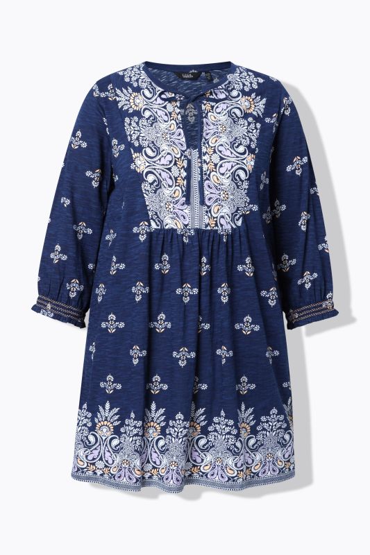 Туника с флорален пейзли принт