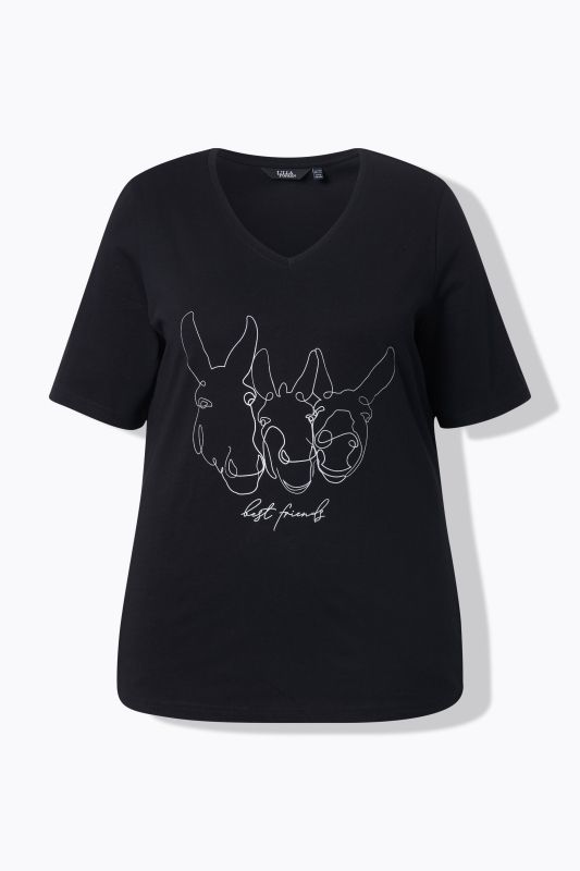 Тениска с животински принт