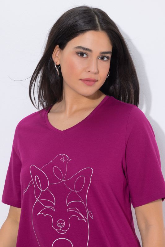 Тениска с животински принт