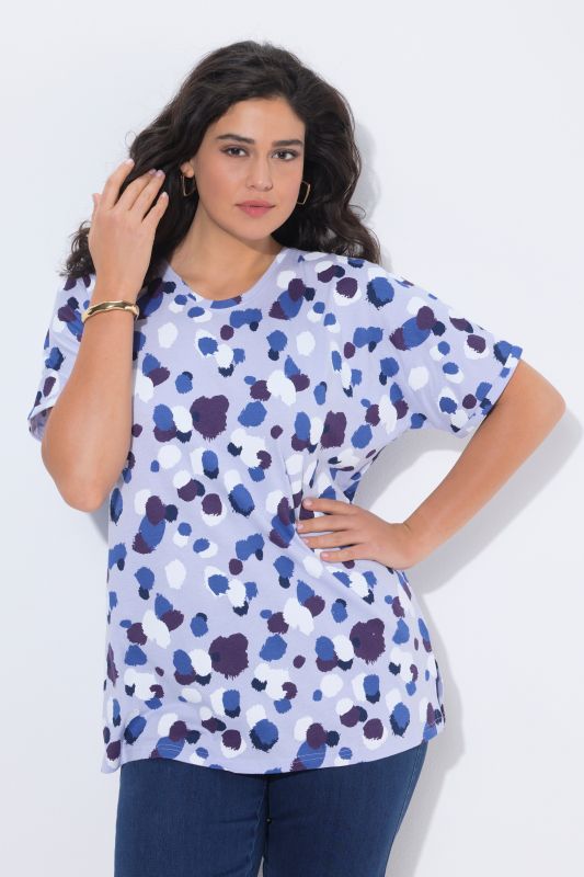 Тениска с цветни точки